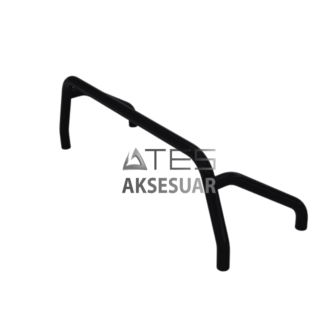 16-3.png ISUZU D-MAX 2012-2018 JUNGLE KROM Pickup Boru Tip Rollbar - Görsel 1