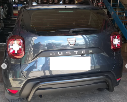 d6.png DACİA DUSTER ARKA KROM KORUMA - Görsel 1