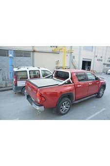 Toyota Hilux Omback Sürgülü Bagaj Kapama Rollbar Için Siy