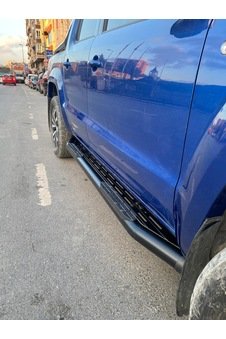 Vw Amarok Amazon Siyah Yan Basamak Çap:76 2010 Ve Sonrası