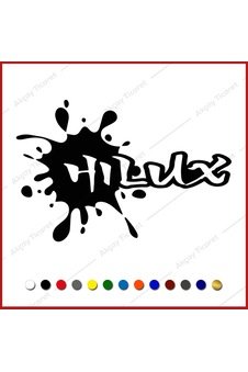 IMG-4384928847073526268.jpg Toyota Hilux Sticker Hilux Çamur Oto Sticker Hilux Araç Sticker - Görsel 1