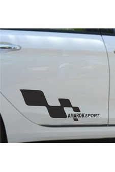 Volkswagen Amarok Yan Sport Oto Sticker Sağ Sol 2 Adet