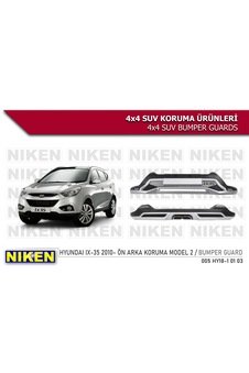 HYUNDAİ İX35 ÖN ARKA TAMPON KORUMA DİFÜZÖR 2010 ÜZERİ