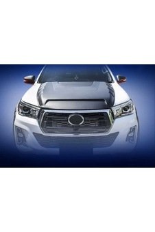 IMG-6799483897852747348.jpg Toyota Hilüx - Revo 2015-2022 Kaput Scoop Fiberglass Mat Siyah - Görsel 1